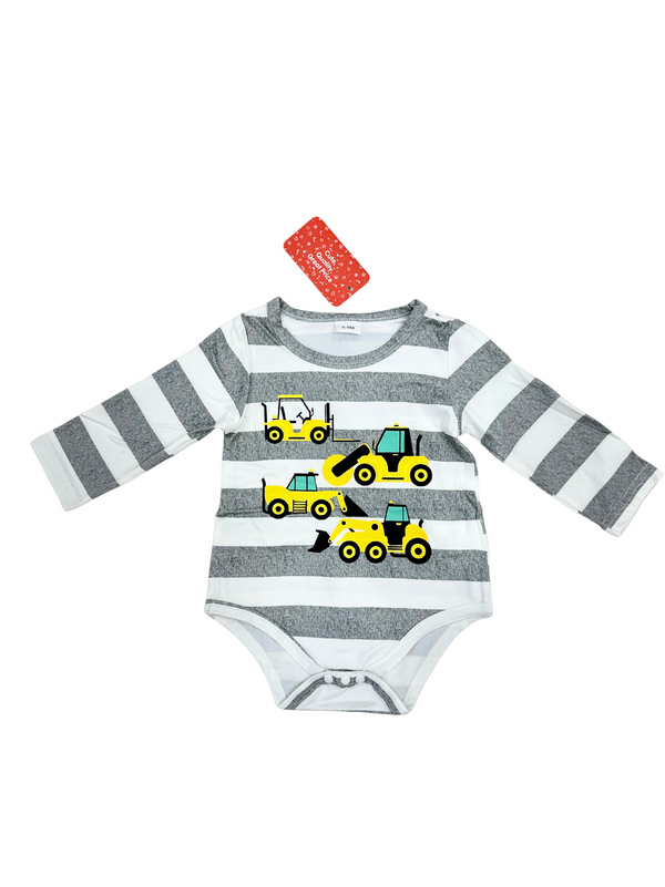 Truck Themed Romper (6-9 Months)